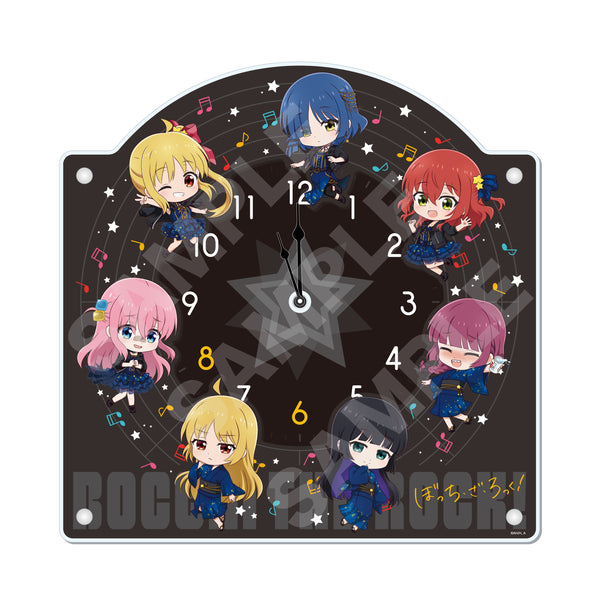『ぼっち・ざ・ろっく!』アクリル時計 01 集合